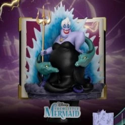 Blitzangebot 🔥 Beast Kingdom Toys Arielle, Die Meerjungfrau: Ursula (New Version) - Disney Story Book Series D-Stage Diorama 😍