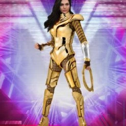Angebote 👏 Beast Kingdom Toys Wonder 👩 Woman (1984): Wonder 👩 Woman (Golden Armor) - Dynamic 8ction Heroes Actionfigur 😉