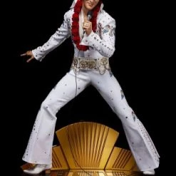 Budget 🎉 Blitzway Elvis Presley: Elvis Aaron Presley - Superb Scale Hybrid 1:4 Statue 🎉