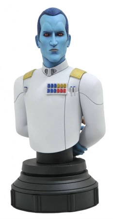 Budget 😉 Gentle Giant Star Wars: Rebels - Grand Admiral Thrawn - Büste 🎁 3 Budget 😉 Gentle Giant Star Wars: Rebels - Grand Admiral Thrawn - Büste 🎁