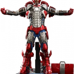 Beste Bewertungen von 💯 Hot Toys Iron Man 2: Tony Stark (Mark V Suit Up Version) - Deluxe Movie Masterpiece Series Actionfigur 🌟