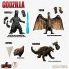 Brandneu 🥰 Mezco Toys Godzilla: Destroy All Monsters (1968) - 5 Points XL Round 1 Boxed Set Actionfiguren 🛒