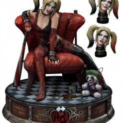 Budget 🌟 Prime 1 Studio Batman: Arkham City - Harley Quinn - DX Bonus Version Museum Masterline Statue ✔️