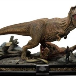 Coupon ✨ Prime 1 Studio Jurassic World:Das Gefallene Königreich - T-Rex & Carnotaurus - Legacy Museum Collection Statue 🔥
