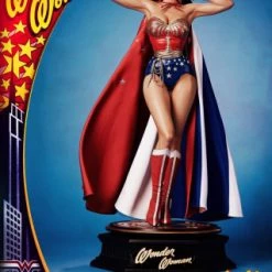 Neu 🎁 Blitzway Wonder 👩 Woman (1975): Wonder 👩 Woman (Bonus Version) - Museum Masterline Statue 🔔