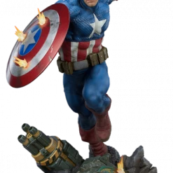 Aktion 🤩 Sideshow Marvel: Captain America - Premium Format Statue 🔥