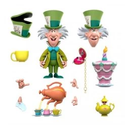 Angebote 🤩 Super7 Alice Im Wunderland: The Tea Time Mad Hatter - Disney Wave 2 Ultimates Actionfigur 🥰