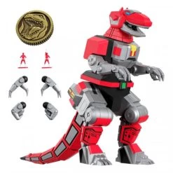 Schlussverkauf ✔️ Super7 Power Rangers: Tyrannosaurus Dinozord - Wave 1 Deluxe Ultimates Actionfigur ✔️